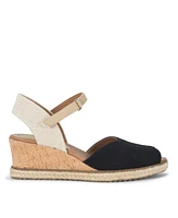 Baretraps Women's Odetta Peep Toe Espadrille Wedge Sandals