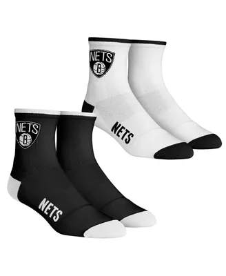 Lids New York Knicks Rock Em Socks Core Team 2-Pack Quarter Length Sock Set