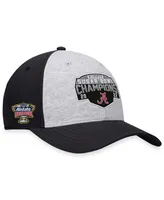 Men's Top of the World Heather Gray Alabama Crimson Tide 2022 Sugar Bowl Champions Adjustable Hat