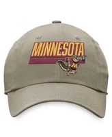 Men's Top of the World Khaki Minnesota Golden Gophers Slice Adjustable Hat