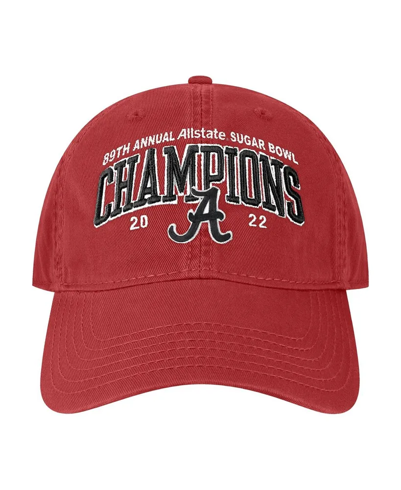 Men's Legacy Athletic Crimson Alabama Crimson Tide 2022 Sugar Bowl Champions Adjustable Hat