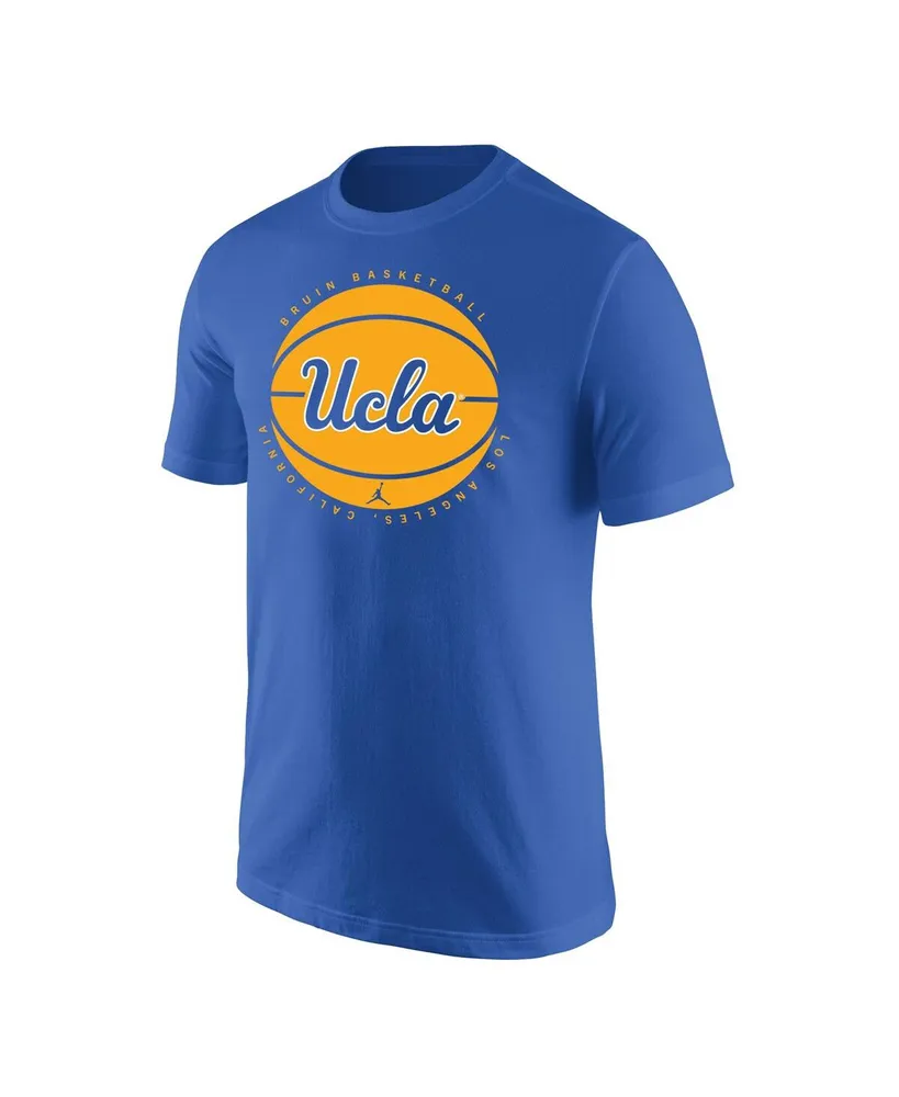 Men's Jordan Blue Ucla Bruins Basketball Logo T-shirt