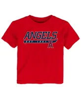 Toddler Boys and Girls Red Los Angeles Angels Take The Lead T-shirt