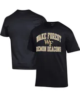 Men's Champion Black Wake Forest Demon Deacons High Motor T-shirt