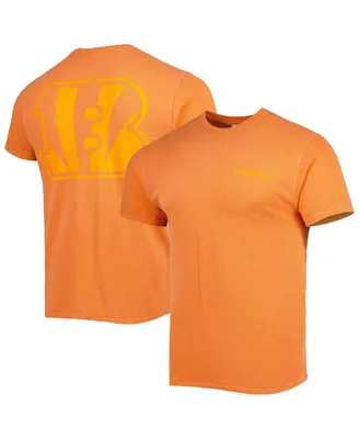 Men's '47 Brand Orange Cincinnati Bengals Fast Track Tonal Highlight T-shirt
