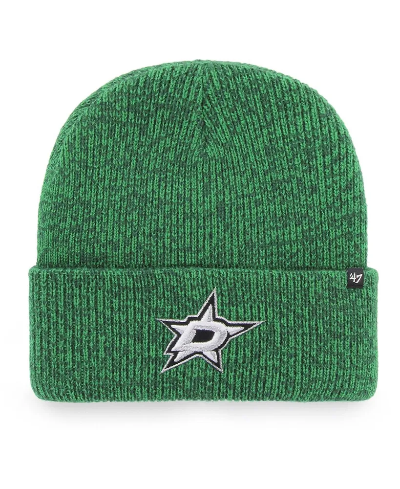 Men's '47 Brand Kelly Green Dallas Stars Brain Freeze Cuffed Knit Hat