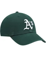 Men's '47 Brand Green Oakland Athletics Clean Up Adjustable Hat