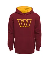 Preschool Boys and Girls Burgundy Washington Commanders Prime Pullover Hoodie