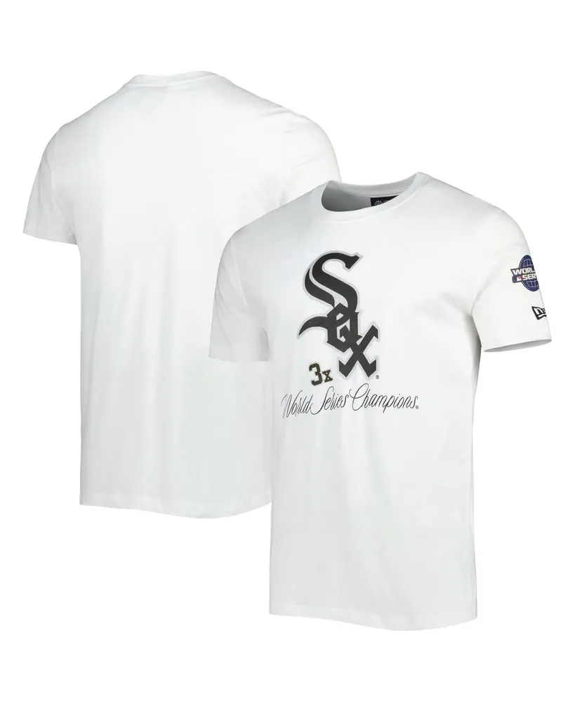 Men's New Era White Chicago Sox Historical Championship T-shirt