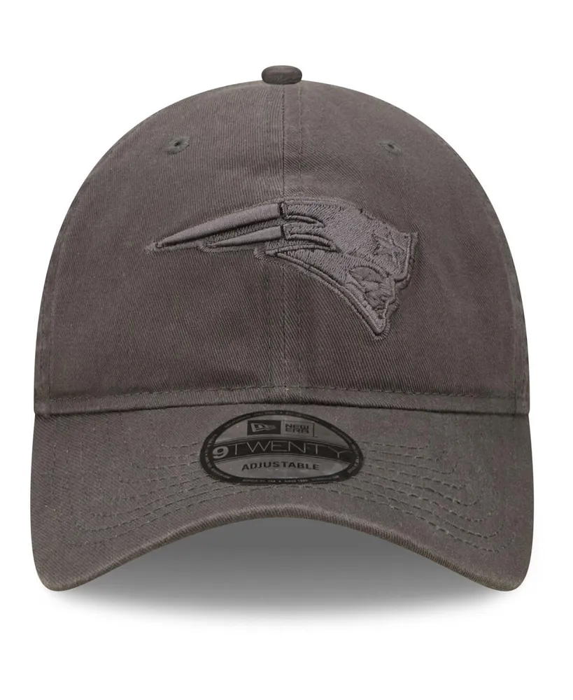 Men's New Era Graphite New England Patriots Core Classic 2.0 Tonal 9TWENTY Adjustable Hat
