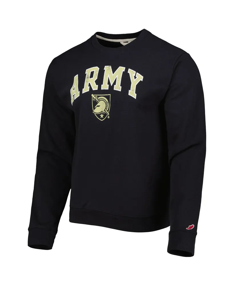 Men's League Collegiate Wear Army Black Knights 1965 Arch Essential Fleece Pullover Sweatshirt