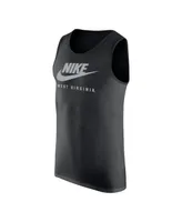 Men's Nike Black West Virginia Mountaineers Futura Performance Scoop Neck Tank Top