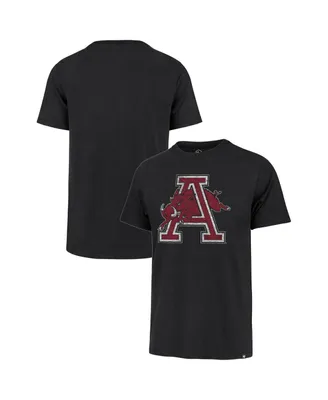 Men's '47 Brand Black Arkansas Razorbacks Premier Franklin T-shirt