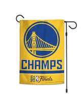 Wincraft Golden State Warriors 2022 Nba Finals Champions 12'' X 18'' Double-Sided Garden Flag