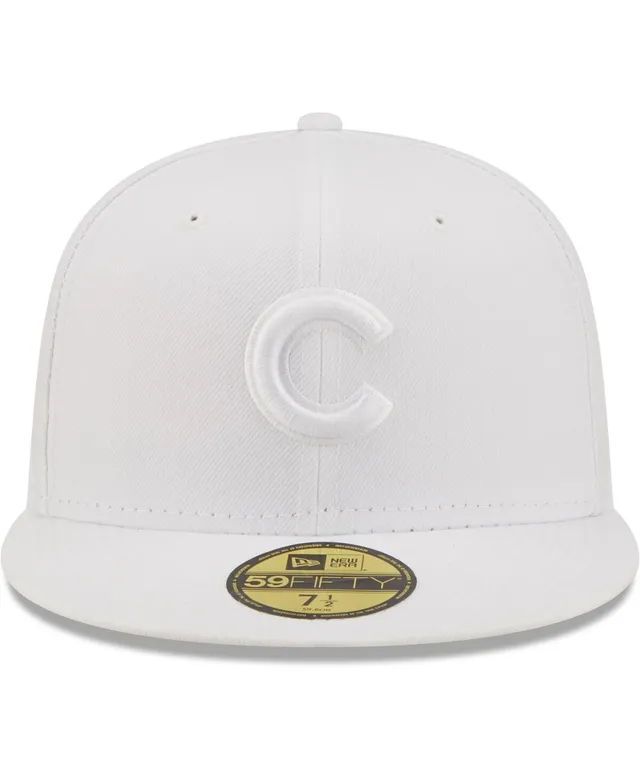 Men's New Era White Chicago Cubs 1947 MLB All-Star Game Vice 59FIFTY Fitted Hat