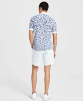 Club Room Mens Regular Fit Stretch Shorts Floral Prep Polo Separates Created For Macys