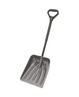 Suncast Automotive Snow Shovel with Telescoping Handle, Grey, 11in