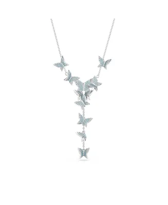 Swarovski Crystal Butterfly Lilia Y Necklace