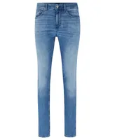 Boss by Hugo Men's Slim-Fit Super-Soft Stretch Denim Jeans