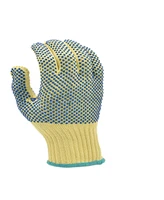 G & F Products Pvc Dotted Knit Cut Resistant Work Gloves