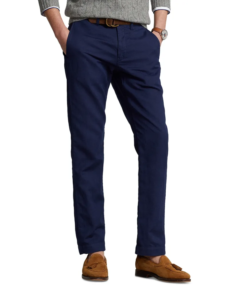 Polo Ralph Lauren Men's Classic-Fit Linen-Blend Pants