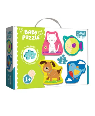 Trefl Baby Classic Puzzle- Animals 8 Piece - 4 in 1 Set