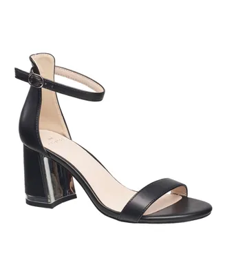 H Halston Women's Ankle Strap Dress Sandals