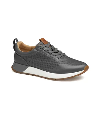 Johnston & Murphy Men's Kinnon Perfed Jogger Lace-Up Sneakers