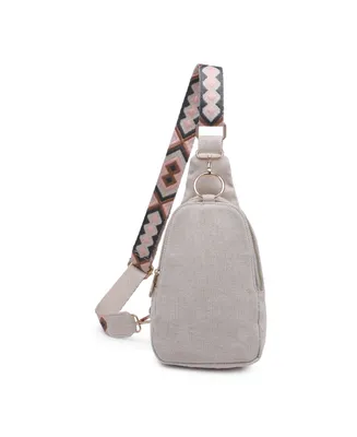 Moda Luxe Regina Canvas Sling Backpack