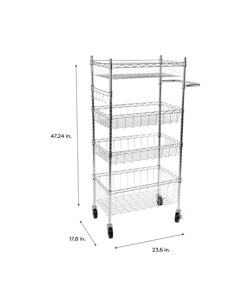 Organize it All 4 Tier Utility Cart