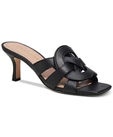 Coach Tillie "C" Emblem Kitten Heel Dress Sandals