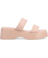 Journee Collection Women's Veradie Platform Sandals