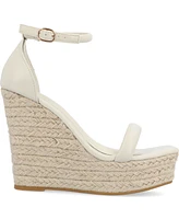 Journee Collection Women's Olesia Platform Wedge Sandals