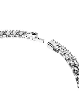 Swarovski Crystal Round Cut Matrix Tennis Bracelet