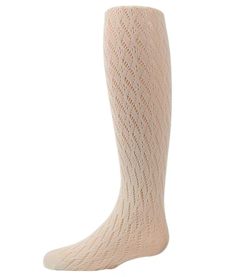 MeMoi Girls Diamond Swirl Net Tights