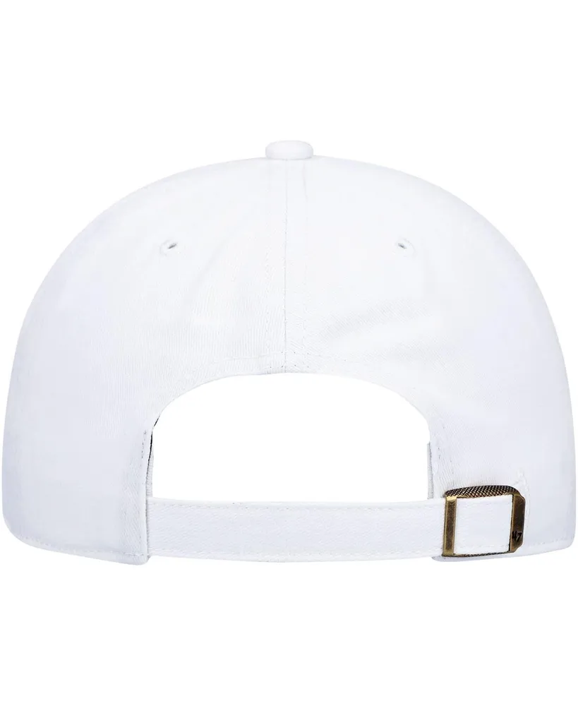 Women's '47 Brand White Kentucky Wildcats Miata Clean Up Logo Adjustable Hat