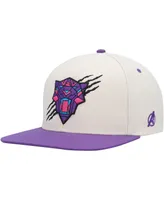 Men's '47 Brand Cream, Purple Black Panther Marvel Snapback Hat