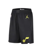 Men's Jordan Black Utah Jazz 2022/2023 Statement Edition Swingman Performance Shorts