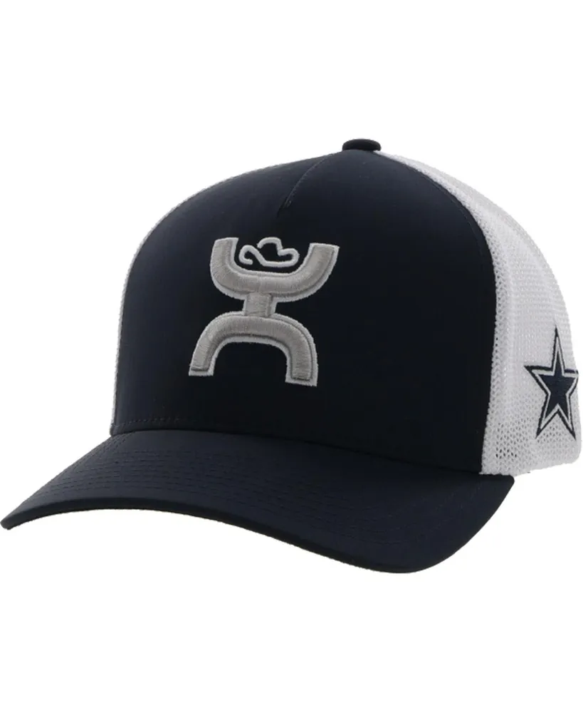 Hooey Big Boys Tan, White Dallas Cowboys Logo Trucker Snapback Hat - Macy's