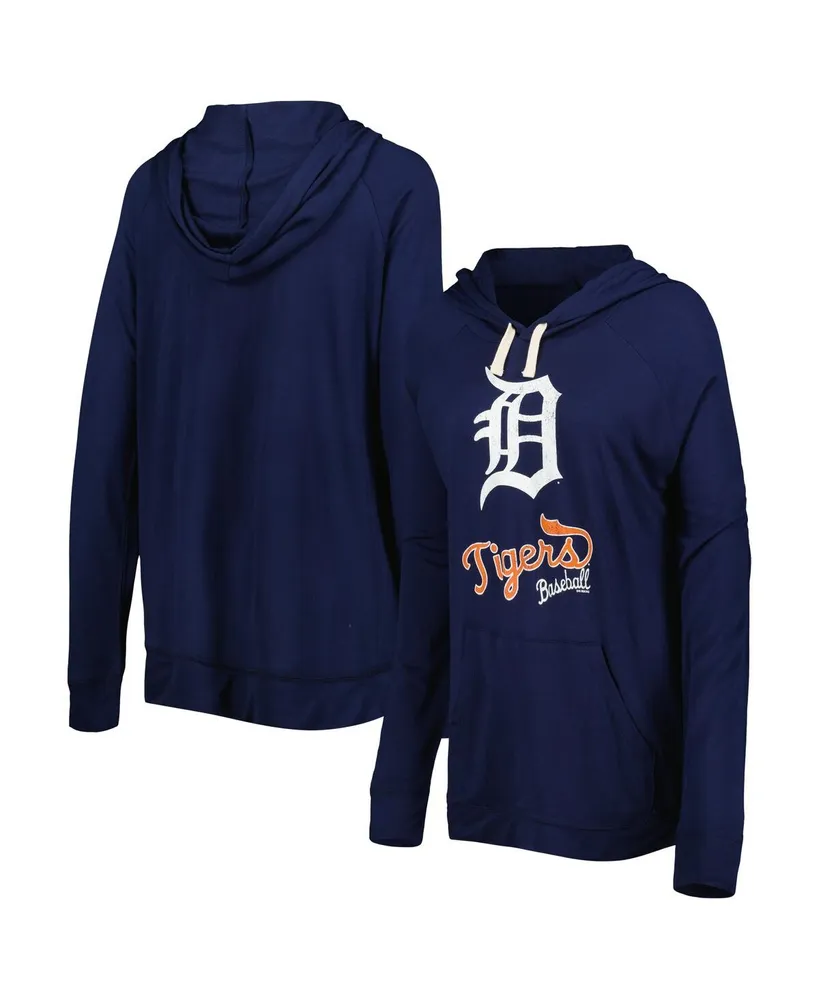 Boston Red Sox Touch Women's Pre-Game Raglan Pullover Hoodie - Navy