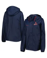 Women's Columbia Navy St. Louis Cardinals Flash Challenger Windbreaker Jacket