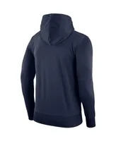 Men's Nike Navy Gonzaga Bulldogs Basketball Drop Circuit Pullover Hoodie