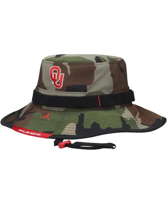 Men's Jordan Camo Oklahoma Sooners Boonie Performance Bucket Hat