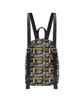 Youth Girls Foco Black Green Bay Packers Repeat Brooklyn Mini Backpack