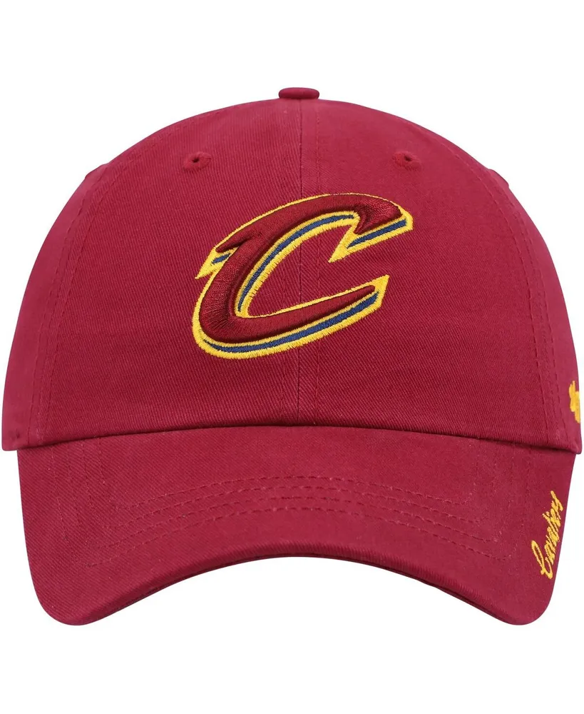 Women's '47 Brand Wine Cleveland Cavaliers Miata Clean Up Logo Adjustable Hat