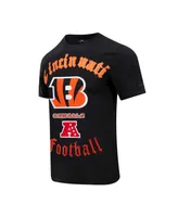 Men's Pro Standard Black Cincinnati Bengals Old English T-shirt