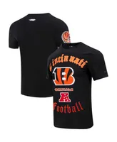 Men's Pro Standard Black Cincinnati Bengals Old English T-shirt