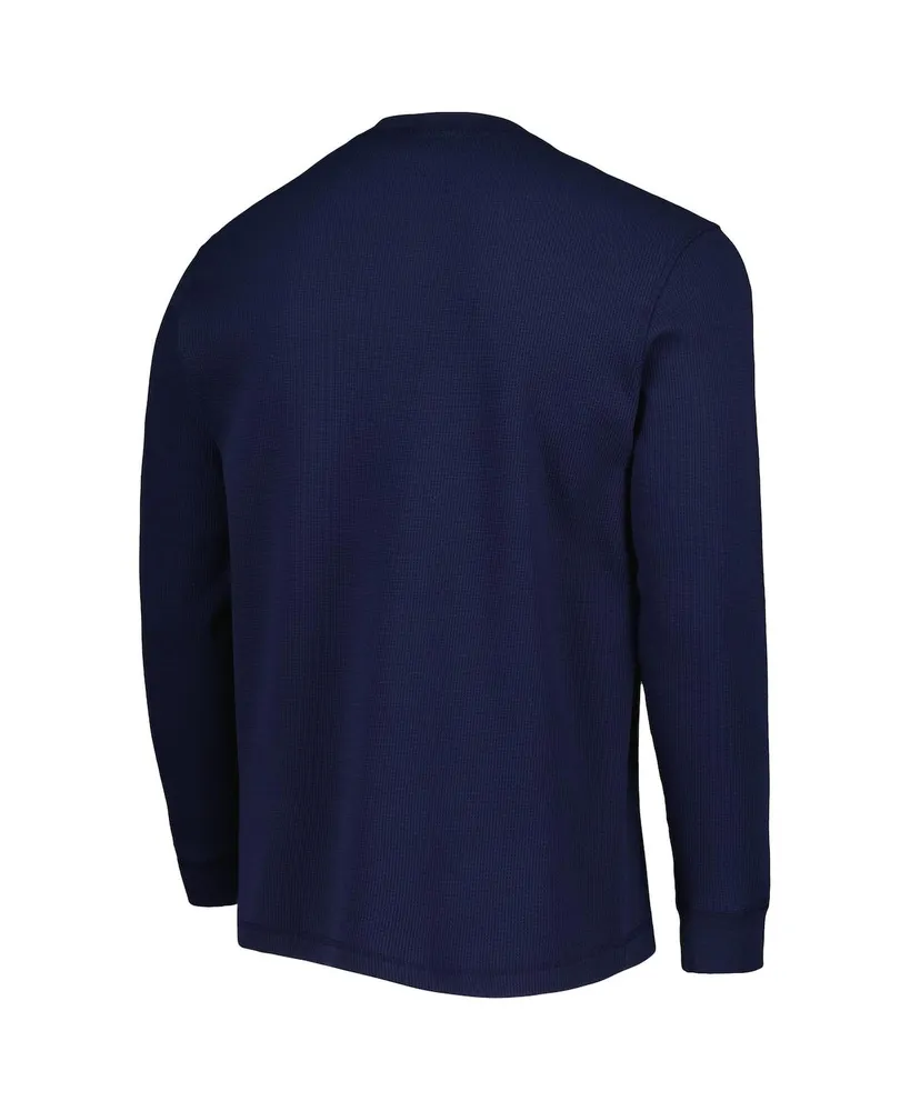 Men's Dunbrooke Boston Red Sox Navy Maverick Long Sleeve T-shirt