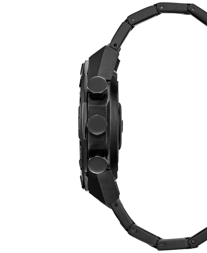 Citizen Men's Cz Smart Hybrid Black-Tone Stainless Steel Bracelet Smart Watch 44mm