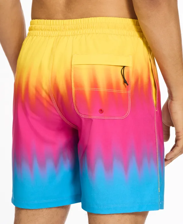 Puma Men's 7 Tie-Dye Swim Shorts